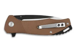 Couteau pliant QSP Raven 122A manche en G10 marron 11,4cm