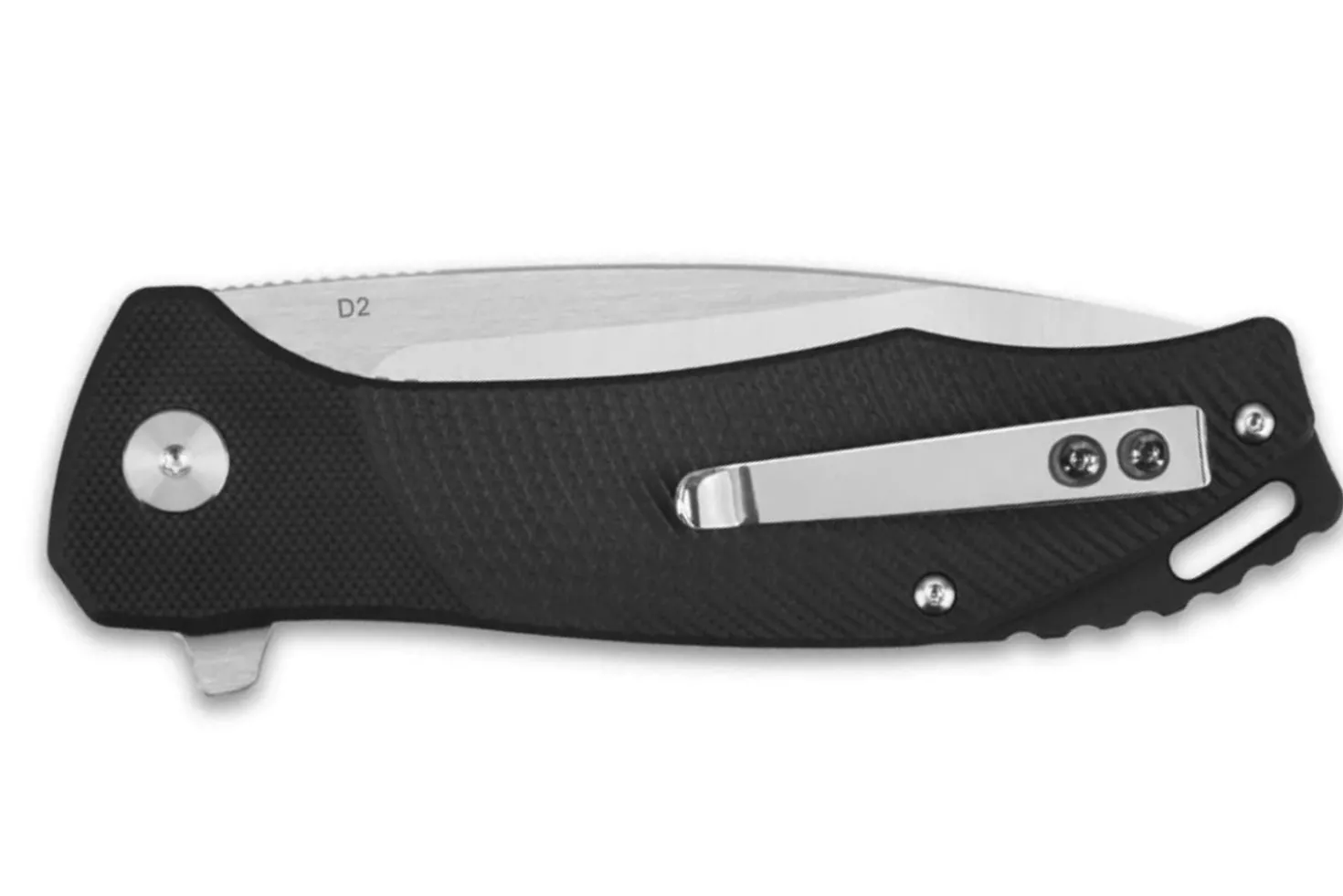 Couteau pliant QSP Raven 122C1 manche en G10 noir 11,4cm