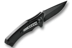 Couteau pliant QSP Sthenia 101A manche en G10 noir 13cm