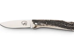 Couteau pliant Salamandra manche corne de cerf 9,5cm