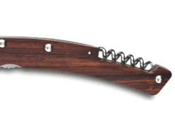 Couteau pliant semi dentelé Le Thiers Liner Lock Claude Dozorme vallernia 12,5cm