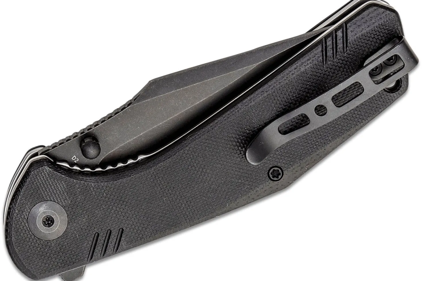 Couteau pliant Sencut Actium SA02C manche en G10 noir 11,5cm