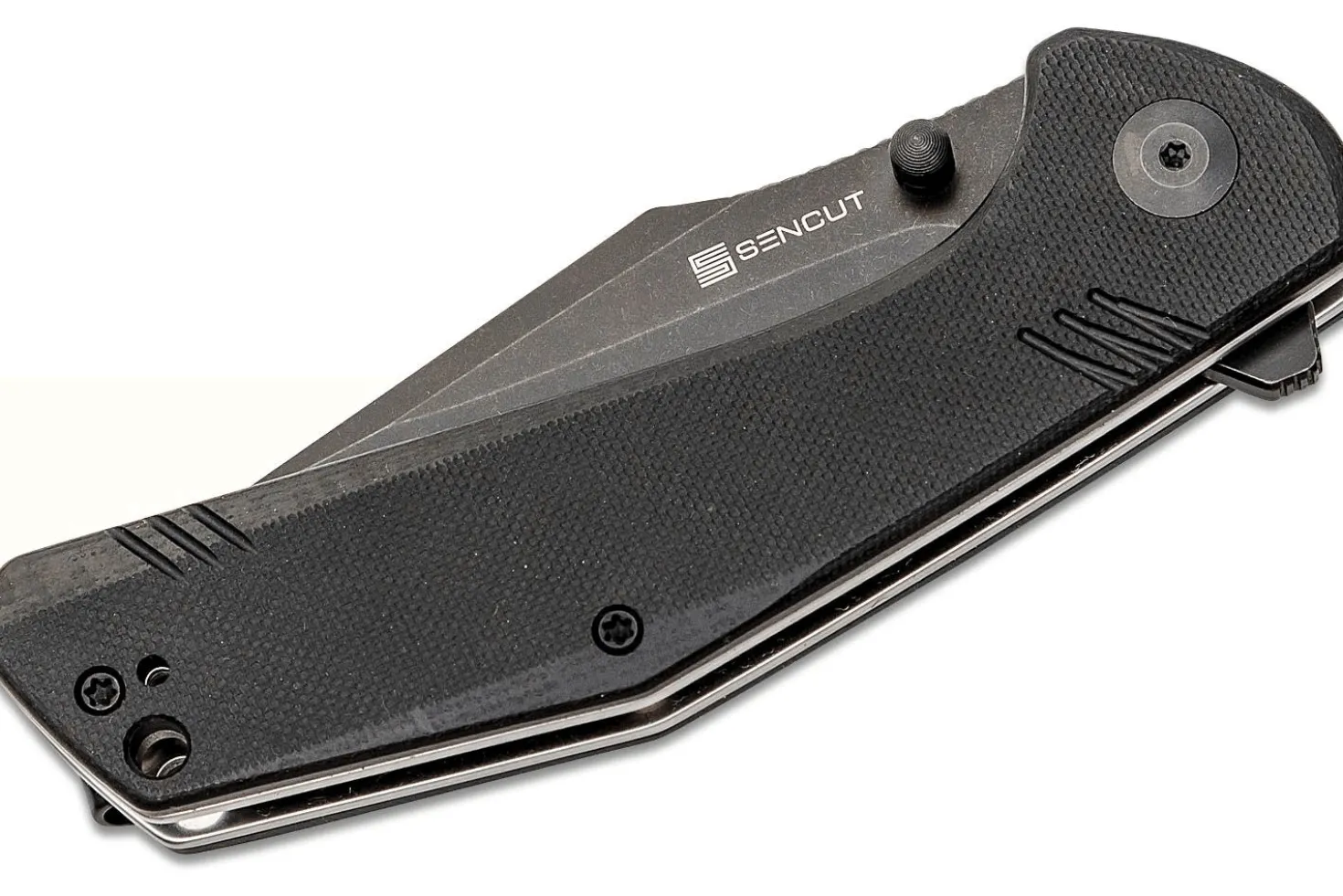Couteau pliant Sencut Actium SA02C manche en G10 noir 11,5cm