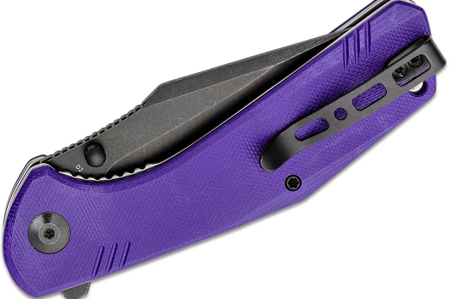 Couteau pliant Sencut Actium SA02D manche en G10 violet 11,5cm