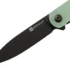 Couteau pliant Sencut Bocll II S220192 lame noire manche en G10 naturel 9,5cm