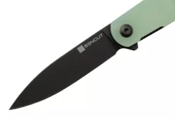 Couteau pliant Sencut Bocll II S220192 lame noire manche en G10 naturel 9,5cm