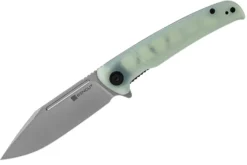 Couteau pliant Sencut Brazoria SA12B manche en G10 vert d'eau 11cm