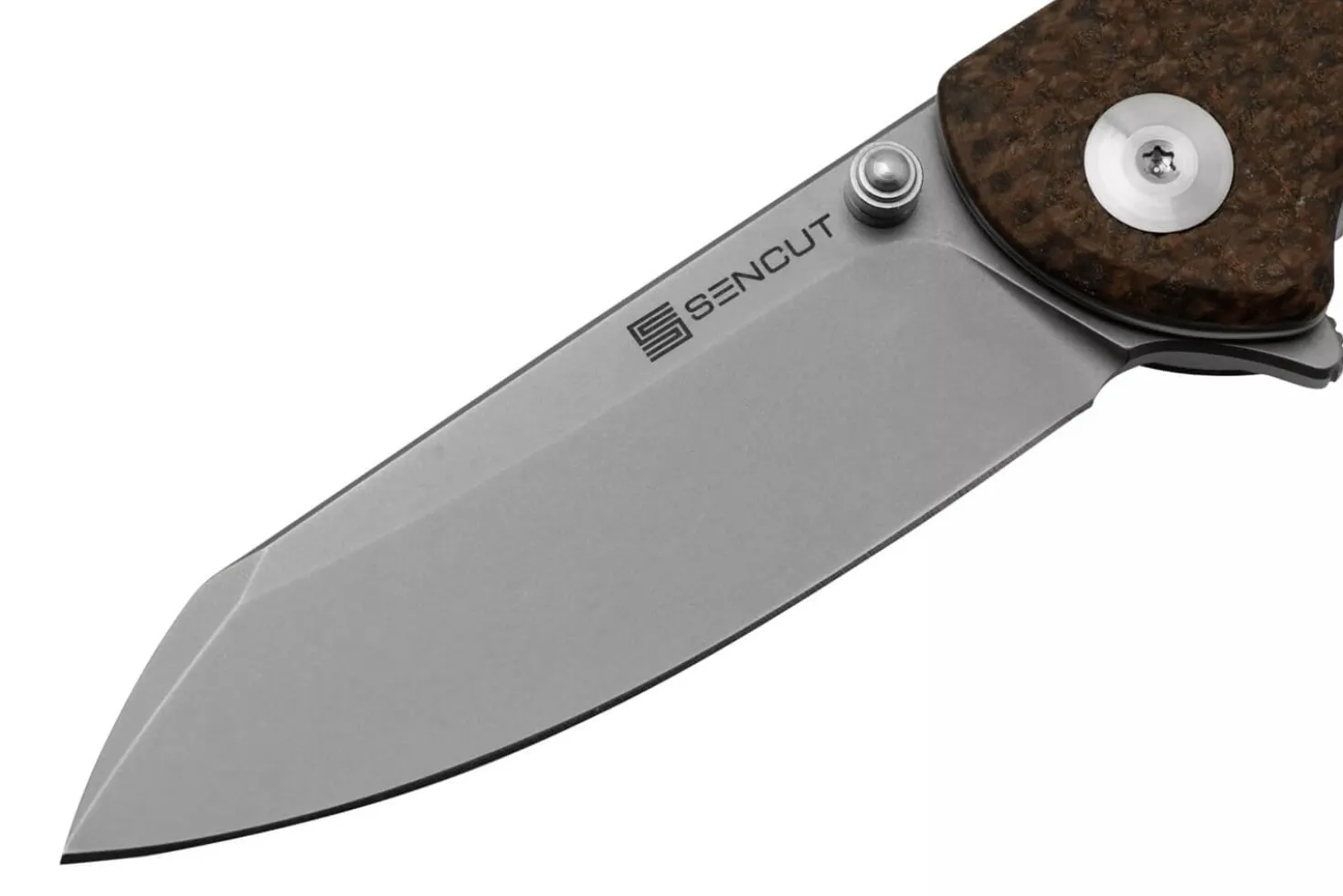 Couteau pliant Sencut Fritch S220143 manche en micarta marron 10,2cm