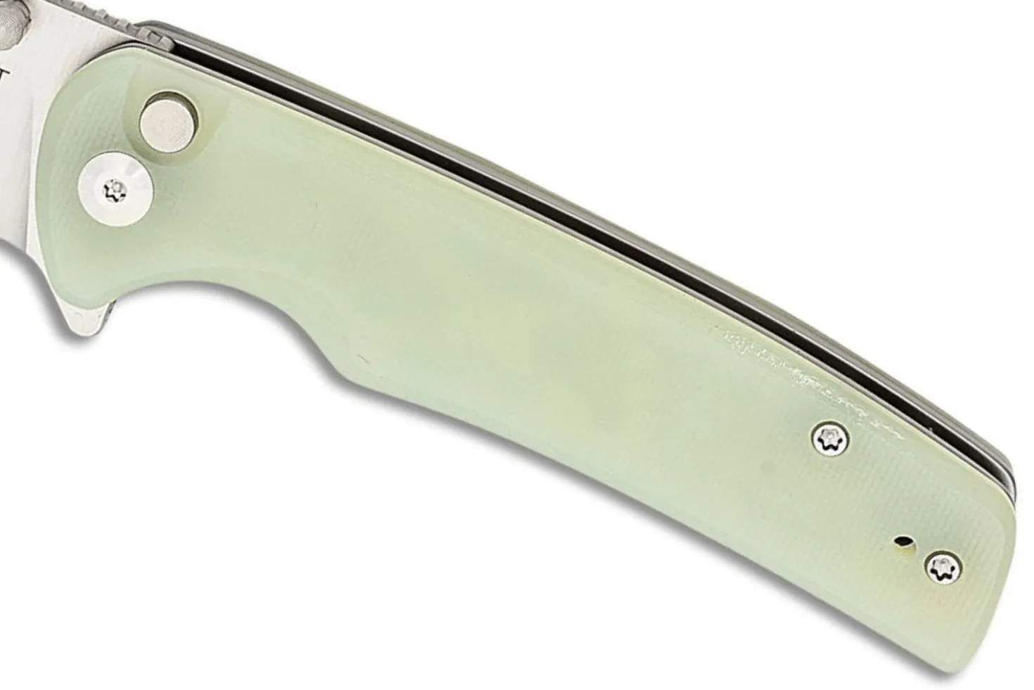 Couteau pliant Sencut Sachse S210074 manche en G10 vert naturel 11cm