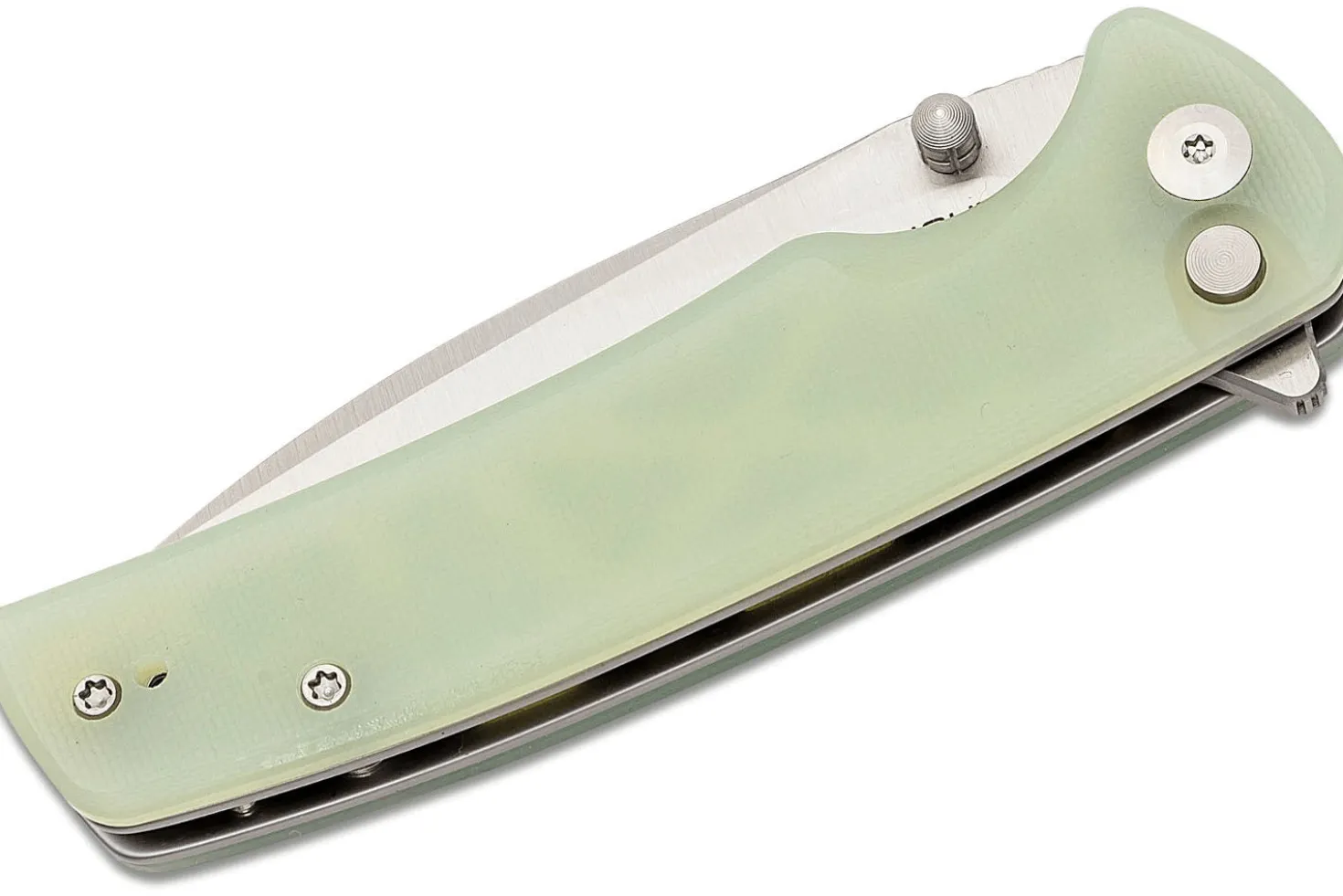 Couteau pliant Sencut Sachse S210074 manche en G10 vert naturel 11cm