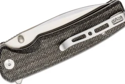 Couteau pliant Sencut Sachse S210071 manche en micarta noir 11cm