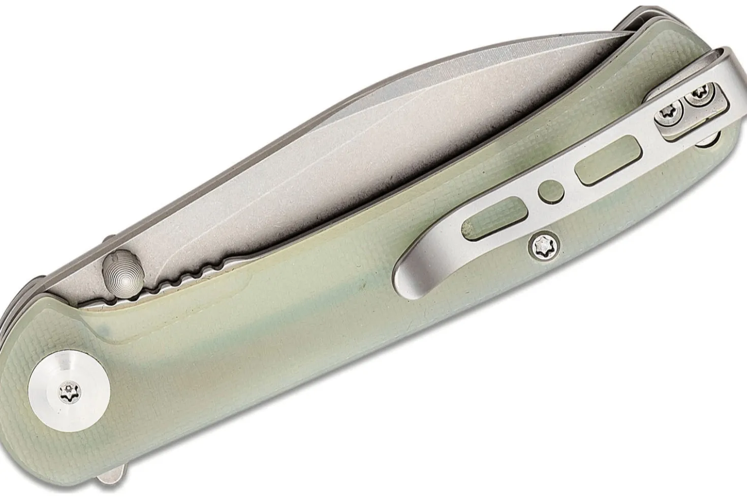 Couteau pliant Sencut Scepter SA03C manche en G10 naturel 10cm
