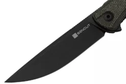 Couteau pliant Sencut Scitus S210423 manche en micarta vert foncé 11,5cm
