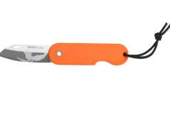 Couteau pliant Skult français éco-responsable La Surfeuse manche orange 10cm