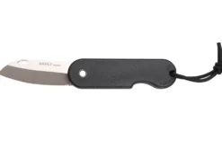 Couteau pliant Skult français éco-responsable manche noir 10cm