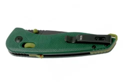 Couteau pliant SOG Aegis AT SGAEFOMO manche en nylon/fibres de verre vert 12,7cm