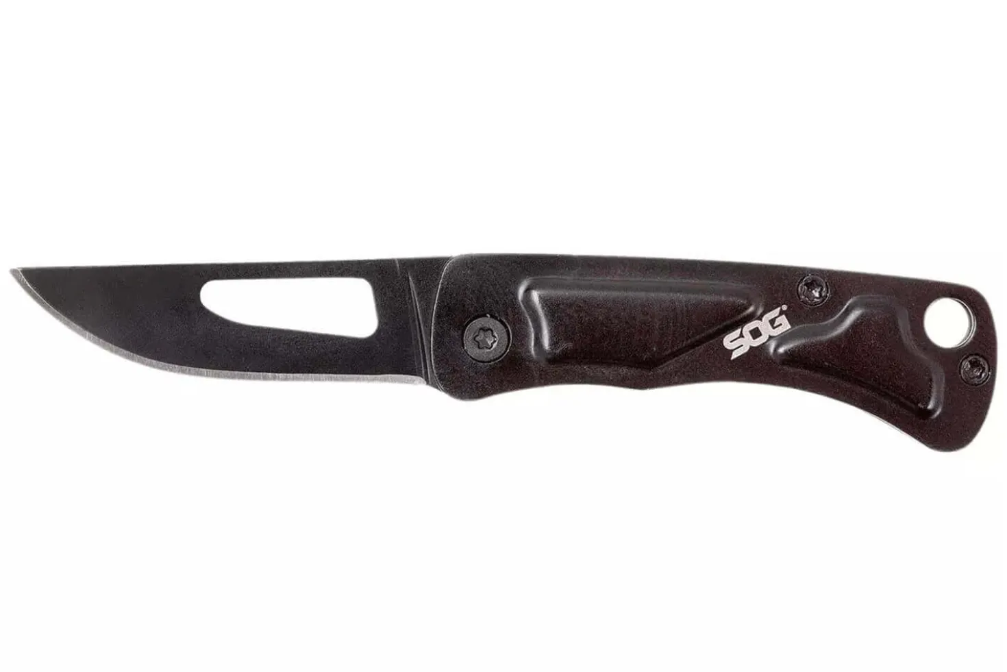 Couteau pliant SOG Centi I SGCE1002 manche en acier 5cm noir