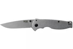 Couteau pliant SOG Flash FL SGFLASH manche en acier inoxydable 11,4cm