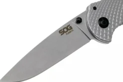 Couteau pliant SOG Flash FL SGFLASH manche en acier inoxydable 11,4cm