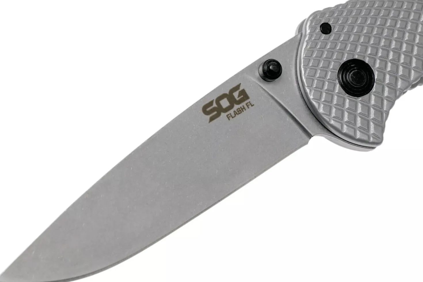 Couteau pliant SOG Flash FL SGFLASH manche en acier inoxydable 11,4cm
