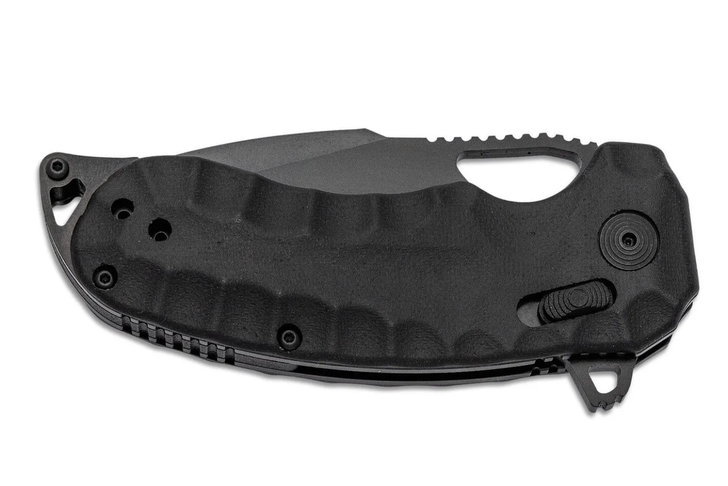 Couteau pliant SOG Kiku XR Black SGKIKUXRBK manche G10/carbone noir 10,9cm