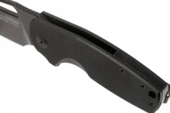 Couteau pliant SOG STOUT FLK SGSTOUTBK manche en acier inox/G10 noir 9,6cm
