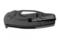 Couteau pliant SOG STOUT FLK SGSTOUTBK manche en acier inox/G10 noir 9,6cm