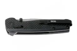 Couteau pliant SOG Terminus XR SGTM1025 manche G10/carbone 10,8cm noir