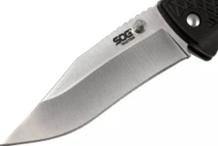 Couteau pliant SOG Traction SGTD1011 manche en nylon/fibres de verre noir antidérapant 11,4cm