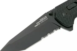 Couteau pliant SOG Vision XR SGVISION lame mixte manche en G10 11,8cm noir