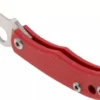 Couteau pliant Spyderco Bug C133GRDP manche 4,3cm en G10 rouge