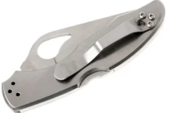 Couteau pliant Spyderco BYRD Meadowlark 2 à dents tout inox 10cm