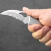 Couteau pliant Spyderco BYRD Crossbill à dents tout inox 12cm