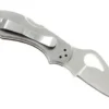 Couteau pliant Spyderco BYRD Robin 2 tout inox 8.5cm