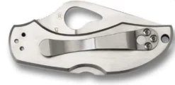 Couteau pliant Spyderco BYRD Robin 2 tout inox 8.5cm