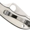 Couteau pliant Spyderco Clipitool C175P manche en acier 6,5cm + ouvre bouteille