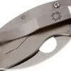 Couteau pliant Spyderco Cricket C29P manche en acier inox 7cm