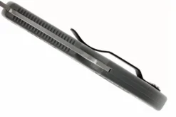Couteau pliant Spyderco Delica 4 C11FPGY en nylon/fibre de verre gris 10,8cm