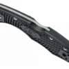 Couteau pliant Spyderco Delica 4 C11FPWCBK Wharncliffe manche nylon/fibre de verre noir 10,8cm