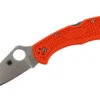 Couteau pliant Spyderco Delica 4 C11FPOR manche en nylon/fibre de verre orange 10,8cm