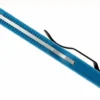 Couteau pliant Spyderco Delica 4 C11FPBL en nylon/fibre de verre bleu 10,8cm