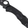 Couteau pliant Spyderco Delica 4 C11PSBBK semi denté manche nylon/fibre de verre noir 10,8cm