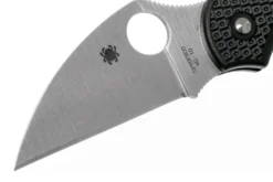 Couteau pliant Spyderco Dragonfly 2 C28FPWCBK2 Wharncliffe manche en nylon/fibre de verre noir 8,5cm