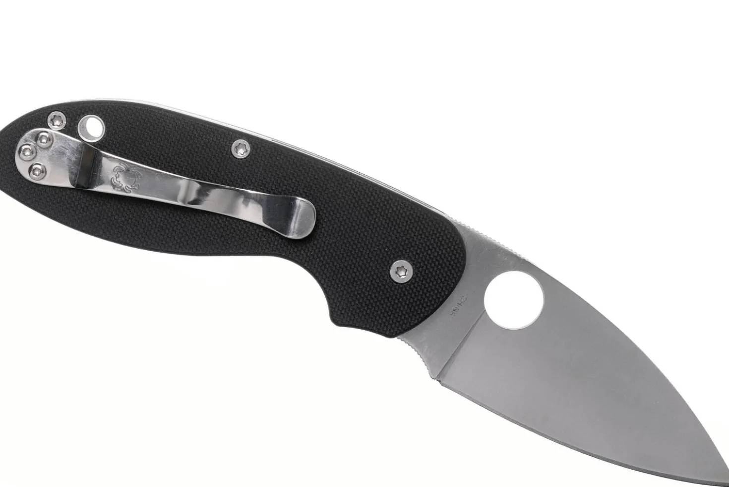 Couteau pliant Spyderco Efficient C216GP manche en G10 noir 10,4cm