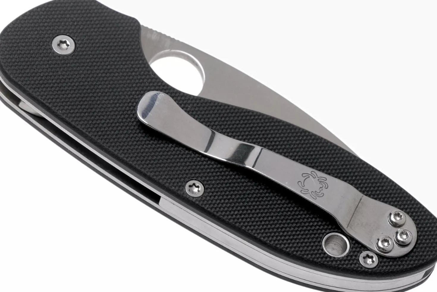 Couteau pliant Spyderco Efficient C216GP manche en G10 noir 10,4cm