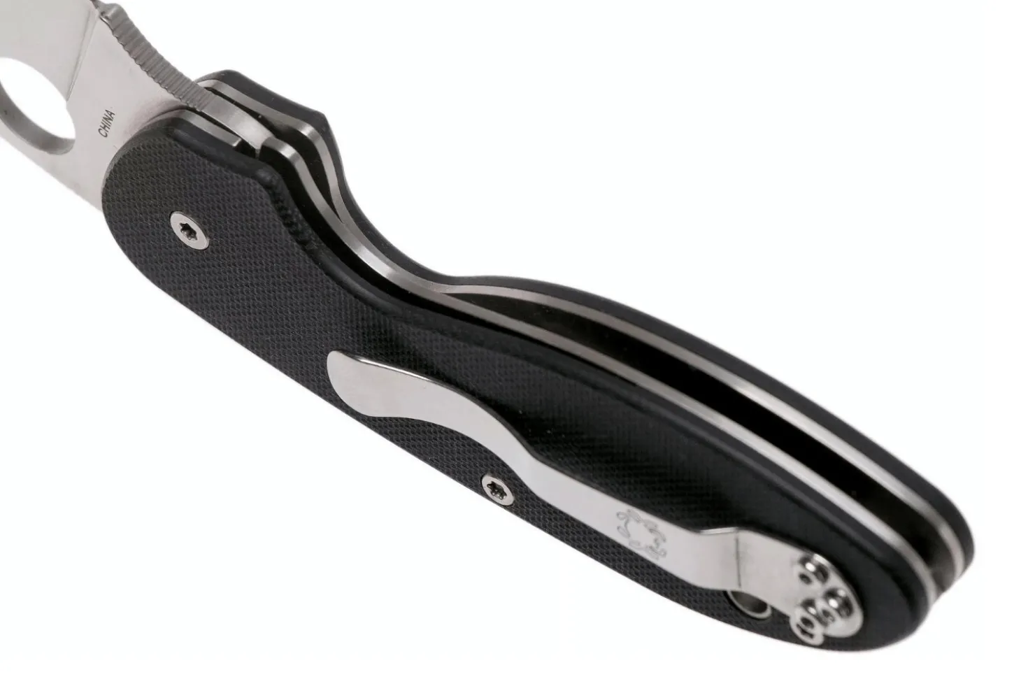 Couteau pliant Spyderco Efficient C216GP manche en G10 noir 10,4cm