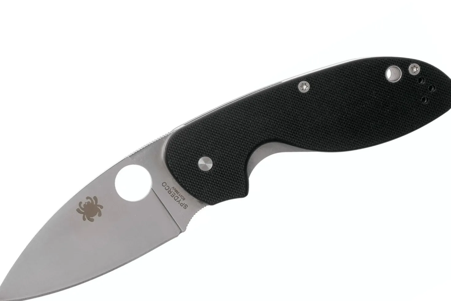 Couteau pliant Spyderco Efficient C216GP manche en G10 noir 10,4cm