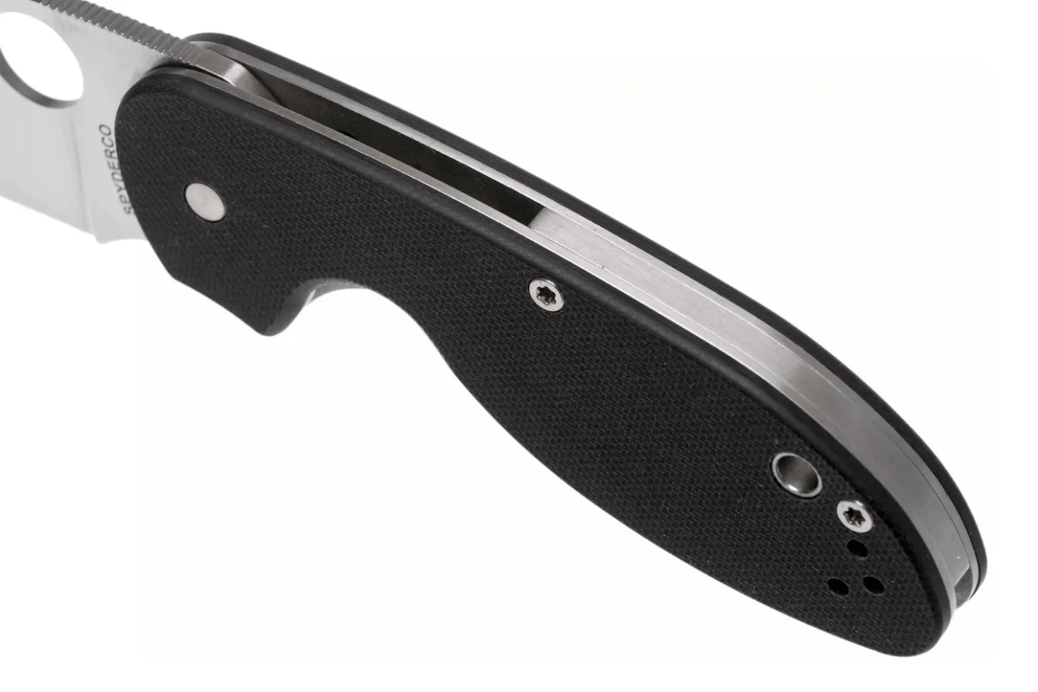 Couteau pliant Spyderco Efficient C216GP manche en G10 noir 10,4cm