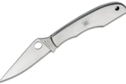 Couteau pliant Spyderco GrassHopper C138P manche en acier 6,9cm