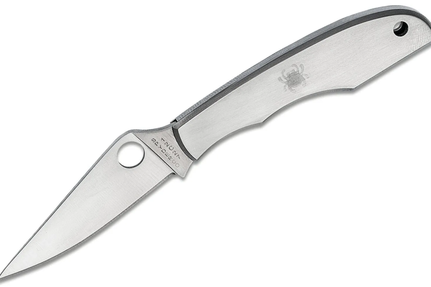 Couteau pliant Spyderco GrassHopper C138P manche en acier 6,9cm